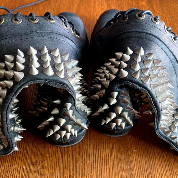 Jeffrey Campbell Spiked Knee High Boots size 7 - Picture 3 of 7